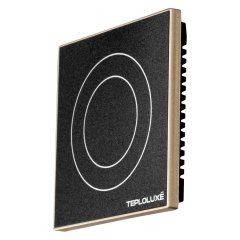 Терморегулятор электронный Теплолюкс Solus Zen Wi-Fi черный/золото, 100000379600