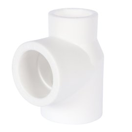 Тройник переходной Политэк 32х32х25 для полипропиленовых труб под сварку (цвет белый), 9300323225
