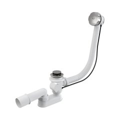 AlcaPlast A55K-80-RU-01 AlcaPlast Сифон для ванны автомат комплект, металл