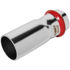 RSS-0020-002822 ROMMER Муфта переходная НПр-ВПр, 28х22, из нержавеющей стали прессовой