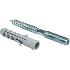 Шпилька сантехническая STOUT М8*80мм с дюбелем М 10*50, SAC-0020-400880