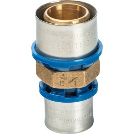 Муфта переходная Prandelli Multyrama 32.3х26.3 профиль H, TH, U для металлопластиковых труб прессовой, 509.11.07.6