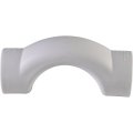 Обводное колено Политэк d=20 для полипропиленовых труб под сварку (цвет белый), 9000010025