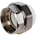 Муфта комбинированная Pro Aqua d=40-1.1/2 PP-R разъемная (американка) ВР Белая