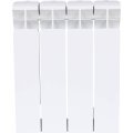 Радиатор биметаллический RIFAR BASE 350 4 секции боковое подключение (белый RAL 9016), 1RB35-4