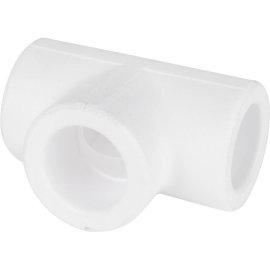 Тройник Kalde d=20 для полипропиленовых труб под сварку (цвет белый), R.3212-teo-200000