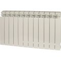 Радиатор биметаллический Global STYLE PLUS 500 12 секций боковое подключение (белый RAL 9010), STP05001012