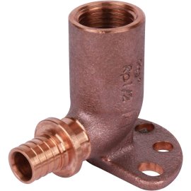 Угольник настенный РЕХАУ RAUTITAN с внутр. резьбой 16-Rp 1/2 длинный, 59 мм RX+ для труб из сшитого полиэтилена аксиальный, 14563711001