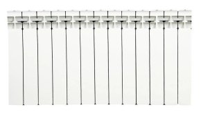 Радиатор биметаллический RIFAR BASE 350 13 секций боковое подключение (белый RAL 9016)