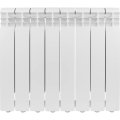 Радиатор алюминиевый Global ISEO 500 8 секций боковое подключение (белый RAL 9010), IS05001008