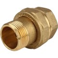 Соединитель прямой латунный Itap 151 1/2 «американка», 26108