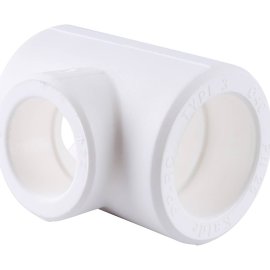 Тройник переходной Kalde 40х32х40 для полипропиленовых труб под сварку (цвет белый), 3212-tio-403240