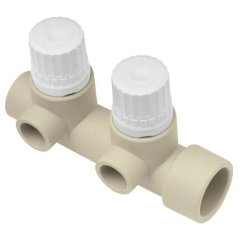 Коллектор двойной с термостатическими вентилями Ekoplastik ППР 32 - 16