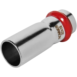 RSS-0020-002218 ROMMER Муфта переходная НПр-ВПр, 22х18, из нержавеющей стали прессовой