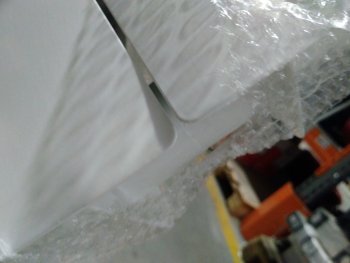 Уцененный товар (потертость,замятие на коллекторе): Радиатор биметаллический ROMMER Profi BM 350 10 секций боковое подключение (BI350-80-80-130) (RAL9016), RBM-1210-035010