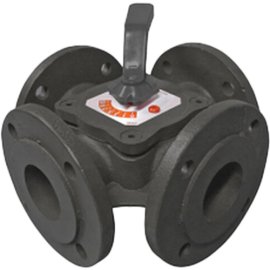 4-х ходовой фланцевый смесительный клапан BARBERI PN6, P5204000MM