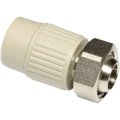 Муфта Ekoplastik ППР с евроконусом и накидной гайкой 20х3/4