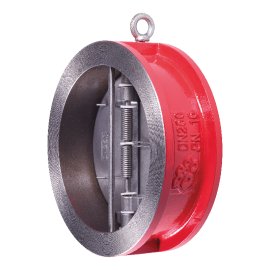 Клапан обратный двухстворчатый РАШВОРК DN350 PN16, М/Ф, 400-350-16