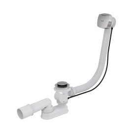 Сифон для ванны AlcaPlast автомат комплект, хром, A51CR
