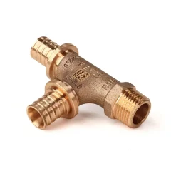 Тройник РЕХАУ с наружной резьбой 20-20-R 1/2 RX+