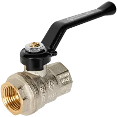 Кран шаровой BUGATTI Oregon (ручка-рычаг алюминий) внут-внут резьба 1/2