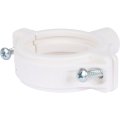 Хомут Sinikon ПП D050 белый Комфорт Плюс со шпилькой и дюбелем, KPP.050.K.D