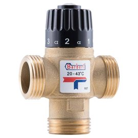 Термостатический смесительный клапан BARBERI 1, 20-43С