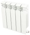 Радиатор биметаллический RIFAR BASE 350 5 секций боковое подключение (белый RAL 9016), 1RB35-5