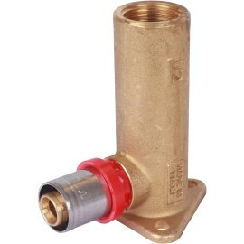 Водорозетка TIEMME (H=7мм) 16х1/2, 1650097