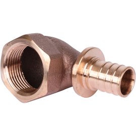 *14563571001(13660981001) РЕХАУ RAUTITAN Угольник-переходник с внутренней резьбой 25-Rp 1 RX+ для труб из сшитого полиэтилена аксиальный