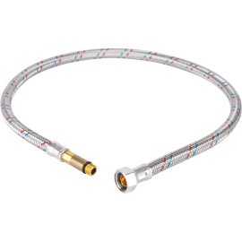 Гибкая подводка для воды STOUT M 10 (35мм) х ВР 3/8, длина 800 мм, SHF-0038-351015