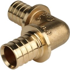 Угольник STOUT 90° 16 для труб из сшитого полиэтилена аксиальный, SFA-0007-000016
