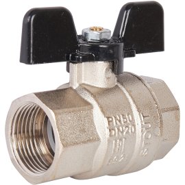 Кран шаровой STOUT полнопроходной, ВР/ВР, ручка бабочка 3/4, SVB-0002-000020