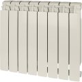 Радиатор алюминиевый Global VOX EXTRA 500 4 секции боковое подключение (белый RAL 9010), 83525