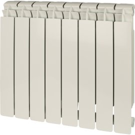 Радиатор алюминиевый Global VOX EXTRA 500 4 секции боковое подключение (белый RAL 9010), 83525