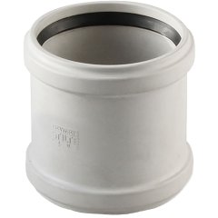 Муфта двухраструбная Pro Aqua Stilte Plus D58, STPL30058
