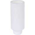 Заглушка Kalde d=20 удлиненная с резьбой для полипропиленовых труб под сварку (цвет белый), 3292-stu-200000