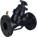 Клапан балансировочный ручной Cimberio CIM 3739В Ду65 чугун  Kvs=72,09 PN16 FF с изм. Ниппелями, CIM 3739B 65