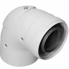 Инспектируемый коаксиальный отвод Baxi KHG 90°, диам. 60/100 мм