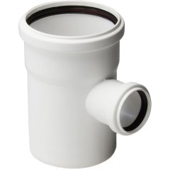 Тройник Pro Aqua Stilte D75x50/87,5 Белый, ST207587W