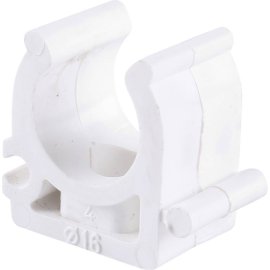 Крепление Kalde d=16 для полипропиленовых труб под сварку (цвет белый), 3592-bck-160001