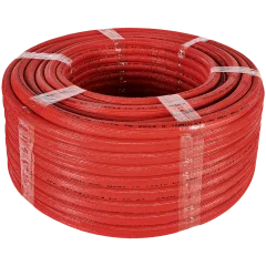 Труба металлопластиковая STOUT в теплоизоляции 20х2,0 (бухта 100 м) (красная)