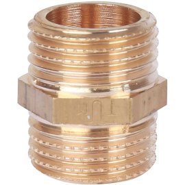 Ниппель HH TIEMME 1/2х1/2 для стальных труб резьбовой, 1500002