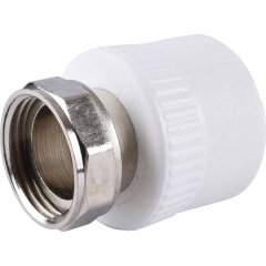 Муфта комбинированная Kalde с накидной гайкой 32х1 для полипропиленовых труб под сварку