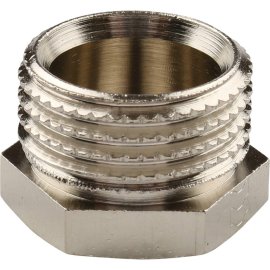 Заглушка TIEMME НР никелированная 1/2 для стальных труб резьбовой, 1500172