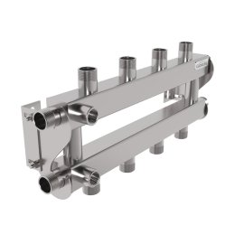 Кольцевой коллектор для отопления GIDRUSS на 4 - 5 контуров RMSS-40-4 (G, 90 мм)