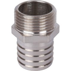 Штуцер STOUT НР никелированный 1 x30