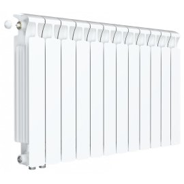 Радиатор биметаллический RIFAR MONOLIT VENTIL 500 MVL 13 секций нижнее левое подключение (белый RAL 9016), 3RM50.VL-13