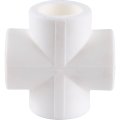 Крестовина Kalde d=25 для полипропиленовых труб под сварку (цвет белый), 3212-crs-250000