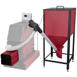 Горелка пеллетная приставная Rommer - 25 (горелка+ПУ+механизм+бункер200), RSB-1110-045987